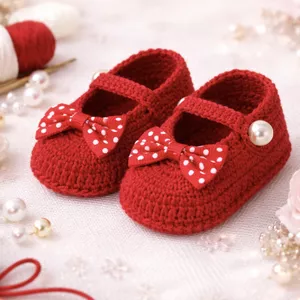 Imagen de portada para Curso online  Zapatitos de Ganchillo