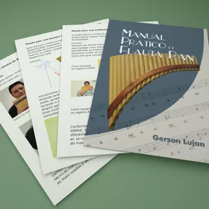 Imagem do curso  Flauta pan  Manual pratico (p d f )