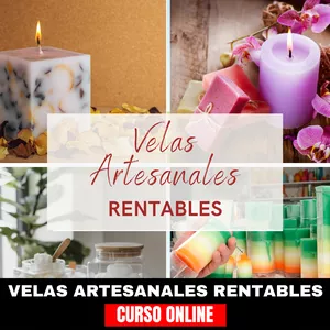 Imagen de portada para Curso online Velas Artesanales en Casa