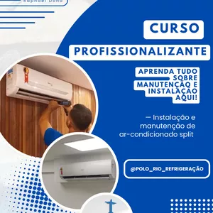 Imagem de capa para o Curso online Instalação e Manutenção de ar-condicionado 