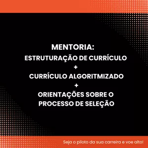 Imagem de capa para o Serviço online Mentoria: Estruturação de Currículo