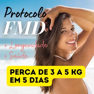 Imagem de capa para o Ebook Protocolo FMD - Perca de 3 a 5 kg em 5 dias de forma segura