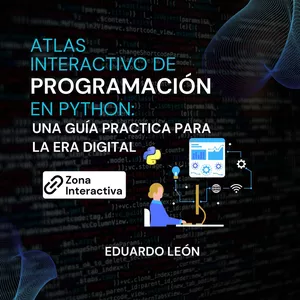 Imagen de portada para Ebook Atlas Interactivo de Programación en Python: Una guía práctica para la era  digital