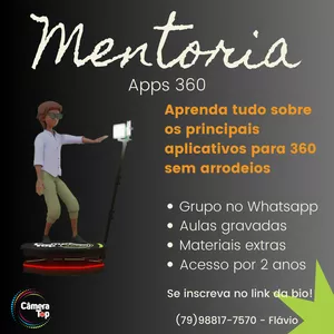 Imagem de capa para o Curso online Curso dos aplicativos para 360