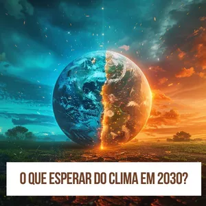 Imagem de capa para o Ebook O Que Esperar do Clima em 2030?