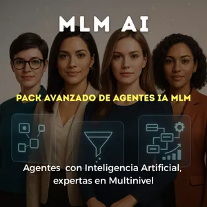 Imagen de portada para Curso online PACK AVANZADO DE AGENTES IA MLM