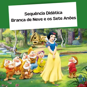 Imagem de capa para o Ebook Sequência Didática Branca de Neve