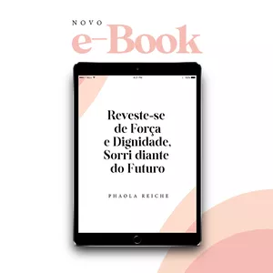 Imagem de capa para o Ebook Reveste-se de Força e Dignidade, Sorri diante do Futuro