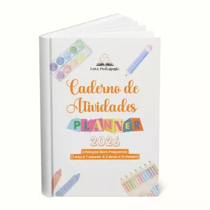 Imagem de capa para o Curso online Caderno de Atividades Planner 2026 - Crianças bem Pequenas