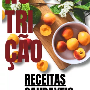Imagem de capa para o Ebook Receitas saudáveis ( Nutrição)