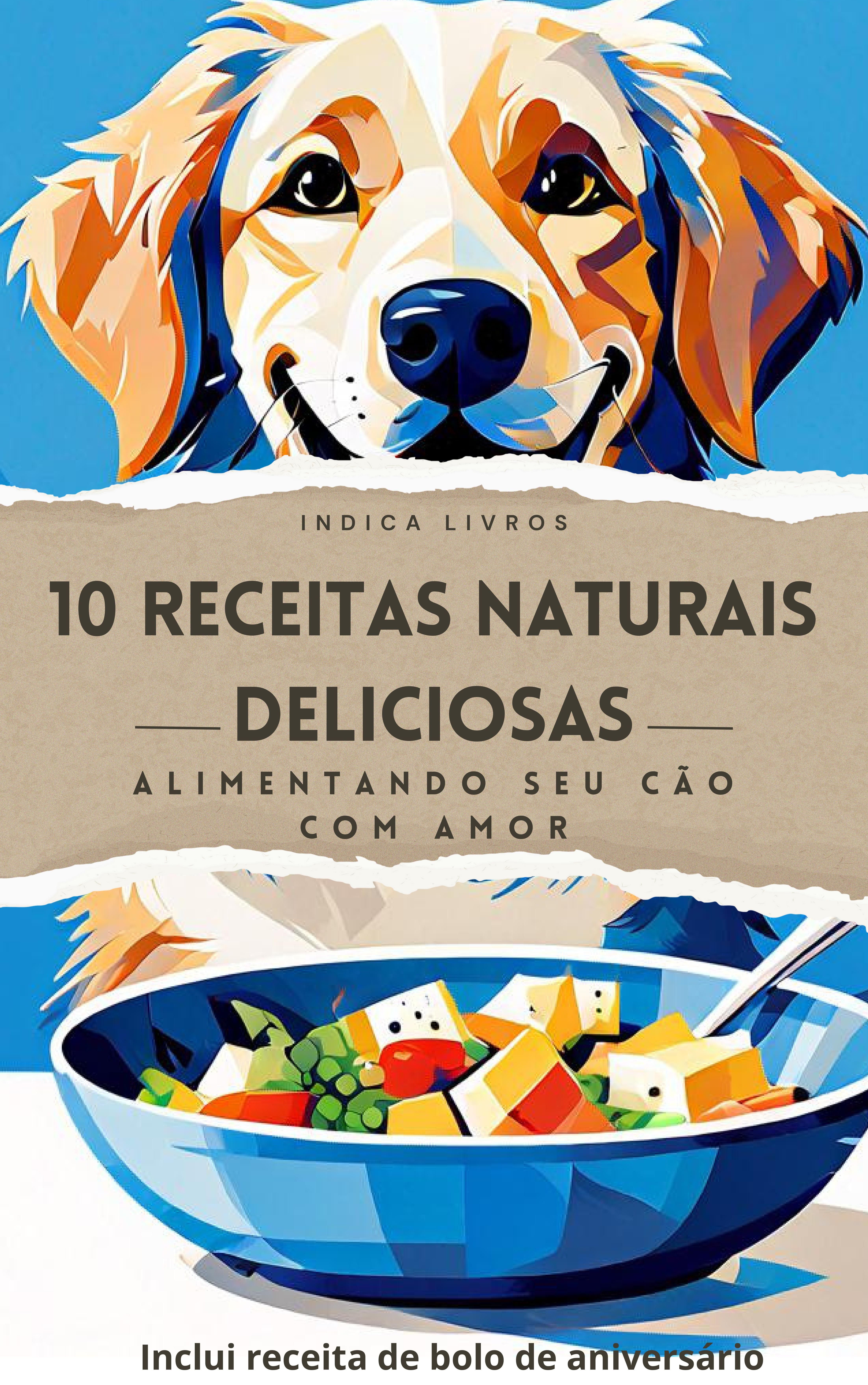Imagem de Alimentando seu cão com amor, 10 receitas Naturais deliciosas criado por Romulo Vicentine na hotmart