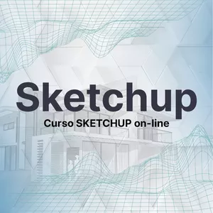 Imagem de capa para o Curso online Curso SKETCHUP online da Escola Desenhar