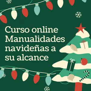 Imagen de portada para Curso online Manualidades navideñas a su alcance 