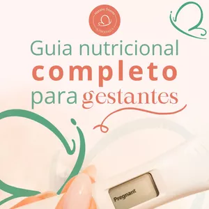 Imagem de capa para o Ebook Guia Nutricional Completo na Gestação