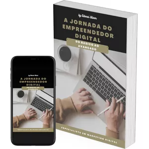 Imagem de capa para o Ebook A Jornada do Empreendedorismo Digital