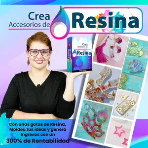Imagen de portada para Curso online Crea Accesorios de RESINA 