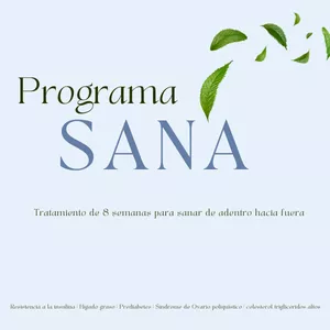 Imagen de portada para Curso online Programa SANA