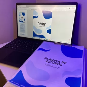 Imagem de capa para o Ebook PLANNER DE ESTUDOS ENEM 2026