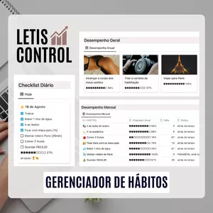 Letis Control: Gerenciador de Hábitos Digital