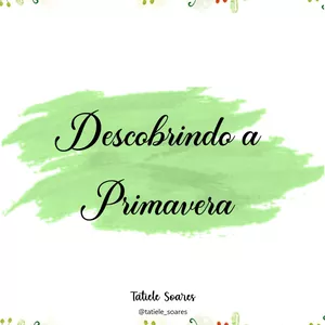 Imagem de capa para o Ebook Apostila Descobrindo a Primavera