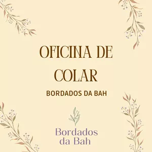 Imagem de capa para o Curso online Oficina de colar - Bordados da Bah
