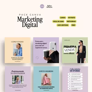 Imagem de capa para o Curso online Pack Marketing Digital