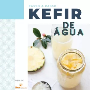 Imagem de capa para o Ebook PASSO A PASSO KEFIR DE ÁGUA