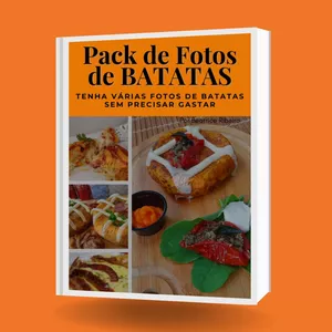 Pack de Fotos de Batatas Rosti e Recheadas