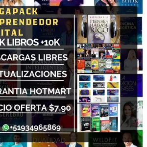 Imagen de portada para Ebook Pack Libros +10K 📚