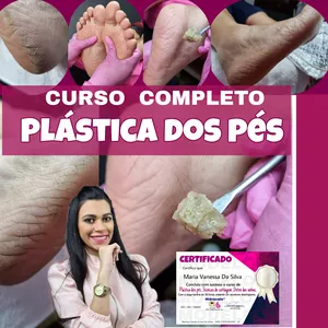 Imagem do curso Curso remoção de rachaduras dos pés 