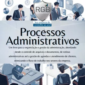 Imagem de capa para o Ebook E-book RGB - Processos Administrativos