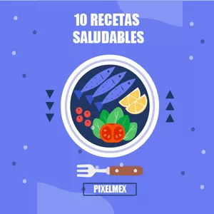 Imagen de portada para Ebook 10 Recetas Saludables Con Ingredientes Caseros