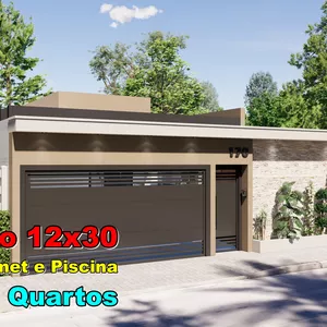 Imagem de capa para o Curso online Casa Terrea com 3 quartos | Área Gourmet e Piscina | Terreno 12x30