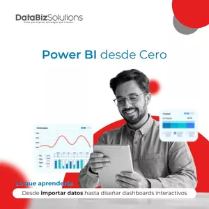 Imagen de portada para Curso online Aprende Power BI desde Cero