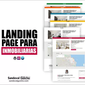 Imagem principal do produto 23 -. 👉 Pack: Landing Page para Inmobiliarias y Bienes Raíces - Compatibles para WordPress y Elementor.