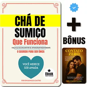 Imagem de capa para o Ebook 🔥 Chá do Sumiço que Funciona e Contato Zero