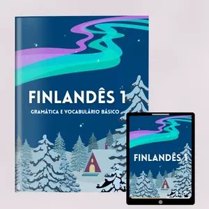 Imagem de capa para o Ebook Finlandês para Iniciantes 