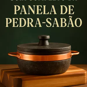 Imagem de capa para o Curso online Guia Completo da Panela de Pedra Sabão