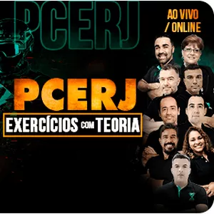 Imagem de capa para o Curso online PCERJ - DIRETO AO PONTO - ONLINE (Exercícios com Teoria)