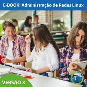Imagem de capa para o Ebook Administração de Redes Linux