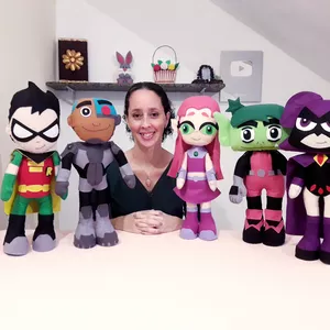 Imagem de Curso Online Heróis em Feltro criado por Siania na hotmart