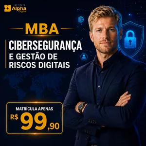 Imagem do curso Cibersegurança e Gestão de Riscos Digitais