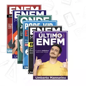 Imagem de capa para o Ebook 8 EM 1: TODAS AS MINHAS APOSTILAS PARA O ENEM