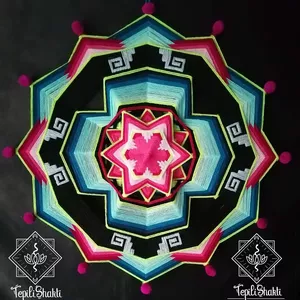 Imagen de portada para Curso online Taller de mándalas tejidas ,la Geometría sagrada a través de los hilos.