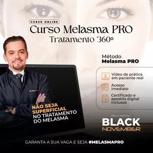 Imagem de capa para o Curso online Curso Melasma PRO - Online