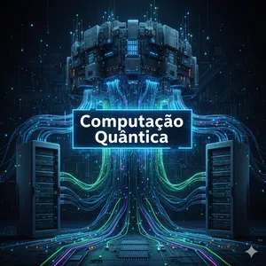 Imagem de capa para o Ebook Introdução à Computação Quântica 