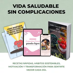 Imagen de portada para Curso online Workbook: Vida Saludable Sin Complicaciones