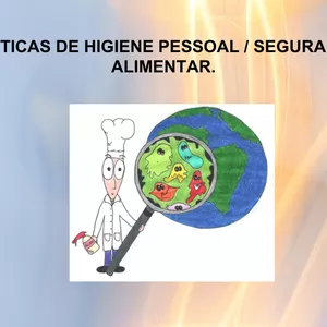Imagem de capa para o Ebook HIGIENE PESSOAL E SEGURANÇA ALIMENTAR