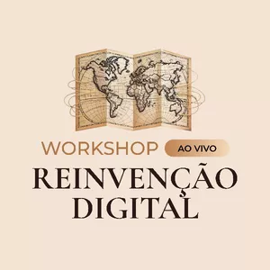 Imagem de capa para o Curso online Workshop Reinvenção Digital com IA - Ao vivo