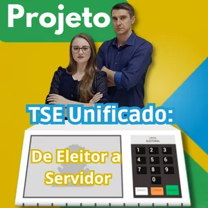 Imagem de capa para o Curso online Projeto TSE Unificado: De Eleitor a Servidor
